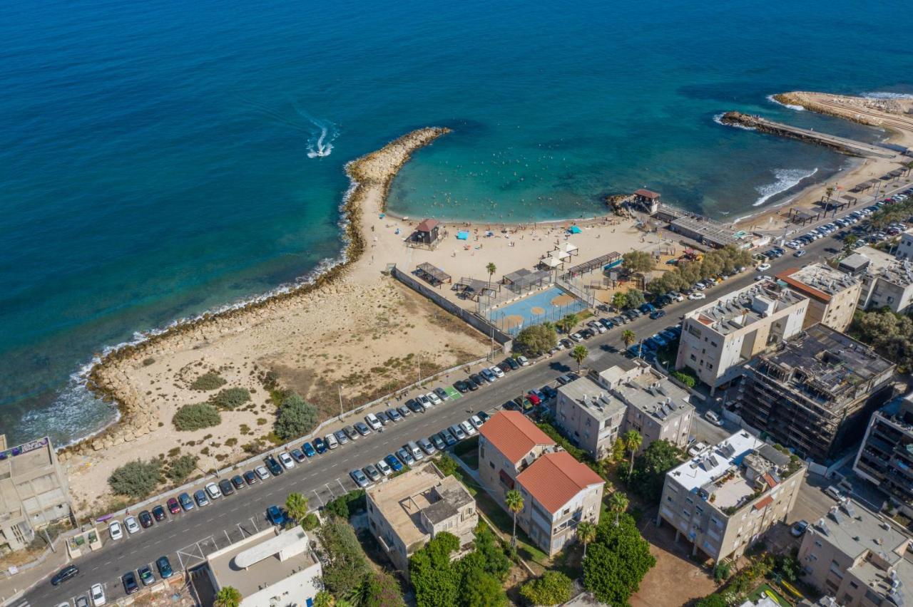 Port City Haifa - Bat Galim 25 Mtrs From The Beach & Rambam Bagian luar foto