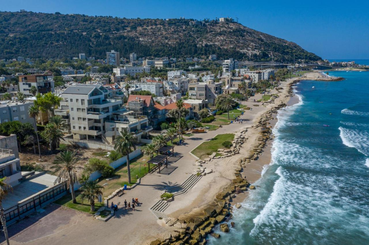 Port City Haifa - Bat Galim 25 Mtrs From The Beach & Rambam Bagian luar foto